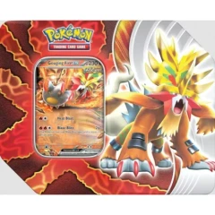 Pokemon Paradox Destinies ex Tin: Gouging fire